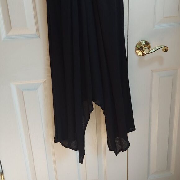 Altar'd State Black Halter Crochet Top Dress Sz S - Picture 10 of 10